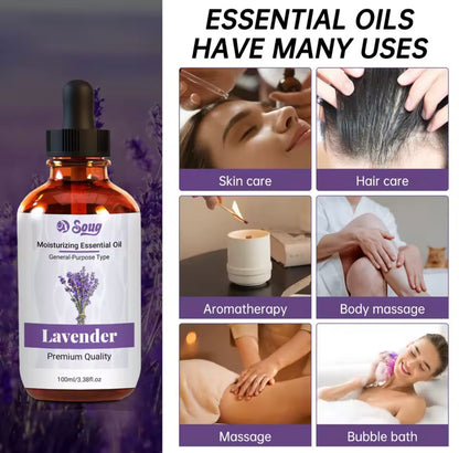 Lavender Essential body oil for stretch marks